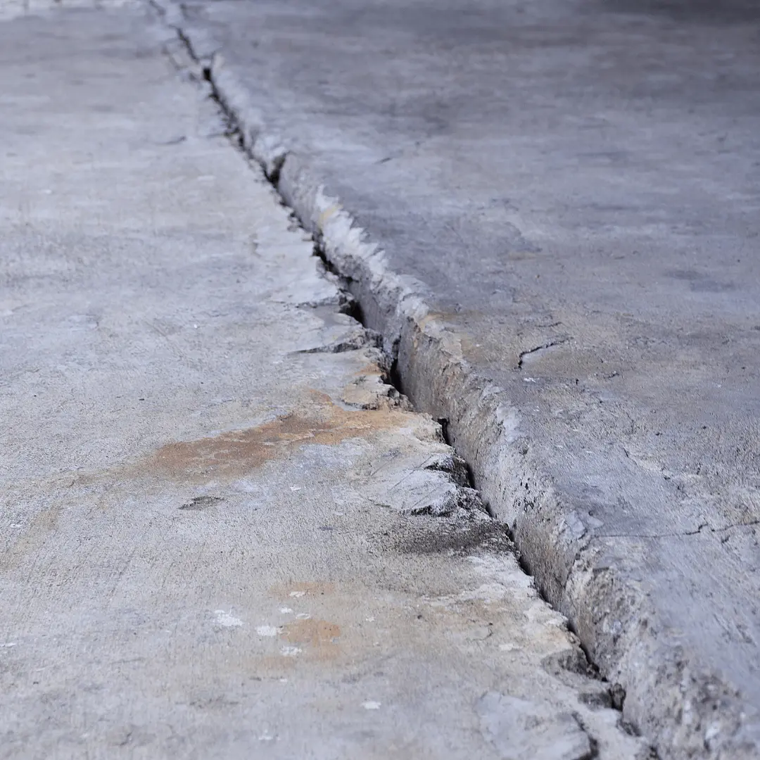 Cracked Garage Floor